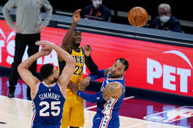 Simmons also had eight rebounds and seven assists. G35hrmoy9w L5m