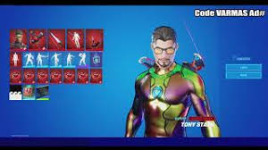 Fortnite can add more skins at any time. Unlocked Tony Stark Iron Man Holo Foil Edit Style At Level 215 Fortnite Chapter 2 Season 4 Youtube