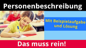 Personenbeschreibung Das Muss Rein Deutsch Duden Learnattack Youtube