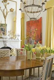 Leopard Dining Chairs Artwork Chandelier Gorgeous Dining Room Decor Trending Decor Home Decor Trends