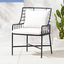 Looking for a good deal on black metal furniture? Breton Black Metal Dining Chair Cb2