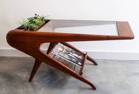 Table A Cafe Sculpturale Du Milieu Du Siecle Dans Par Veryvintagela Furniture Design Modern Mid Century Furniture Furniture