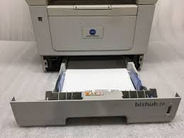 Click the printer menu and then make sure that use printer offline is unchecked. Konica Minolta Bizhub 20 All In One 161668 Pages Printed W Power And Usb Cables Ebay