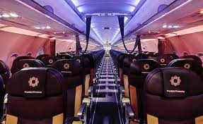 Cabine De L Airbus A320neo De Vistara Inde Air Hostess Training Institute Airline Air Hostess Training