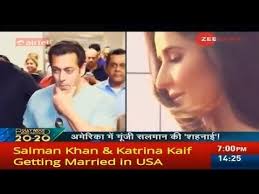 Salman Khan Katrina Kaif Getting Married In Usa Youtube Katrina Kaif Salman Khan