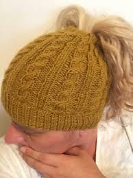 Check spelling or type a new query. Ravelry Cabled Messy Bun Hat Pattern By The Knit Guru
