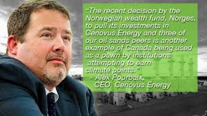 Norway blacklisting Alberta oil sands companies is sign of things to come,  not 'hypocrisy' or 'climate political points'