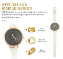 LOLIPPYY Stylish Women's Decorative Wristwatch With PU Strap Ideal For  Students And All Occasions Gift For