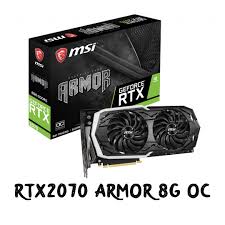 Msi Rtx2070 Armor 8gb Oc Vga Graphic Card Gddr6 Boost Clock 1740mhz Torx Fan 2 0 Double Ball Bearings Rgb Mystic Light 912 V373 013 Personal Computer C Graphic Card Msi Nvidia