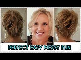 Easy Messy Bun In Minutes Summer Hairstyle Youtube Summer Hairstyles Easy Messy Bun Wavy Hairstyles Tutorial