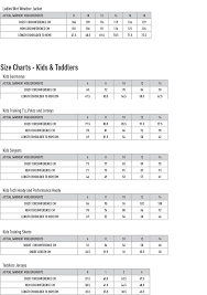 childrens clothing size chart world of reference