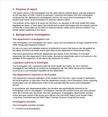 Hr Investigation Report Template 3 Professional Templates