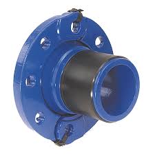 Existing plumbing is pvc toilet flange inserted into cast iron drain line. Flange Adaptors