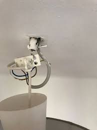 Time to attach your new ceiling light. How To Install Ceiling Lights In Old Houses Home Improvement Stack Exchange