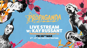Propaganda live mirko matteucci, diego bianchi e francesca schianchi. Propaganda Live Stream With Kay Russant Propaganda Resident Dj At Www Twitch Tv Propagandaclub Bath On 26th Mar 2021 Fatsoma