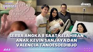 Serba Angka 8, Arti Hoki Kelahiran Anak Kevin Sanjaya dan Valencia  Tanoesoedibjo