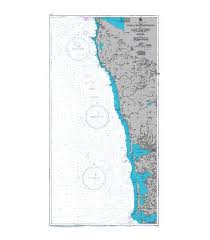 British Admiralty Nautical Chart 2940 Cape Disappointment To Cape Alava