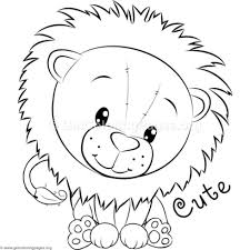 Little Lion Coloring Pages Getcoloringpages Org Lion Coloring Pages Cute Coloring Pages Disney Coloring Pages