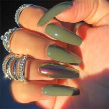 45 Best Fall Nail Polish Colors Cute Trending Ideas For 2020 In 2020 Nail Polish Colors Fall Fall Acrylic Nails Green Nails