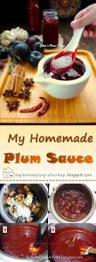 My Homemade Plum Sauce Saus Buah Prem Plum Recipes Plum Sauce Recipe Plum Sauce