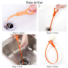 But when neither of those methods actually give any positive effects, the next best way you can use to clear out your drain pipe is to use a drain auger, otherwise called drain or plumber snake. Pipe Tools Sink Clog Remover 25 Inch Drain Snake Hair Tool 7 Pack Bathtub Kitchen Cleaner N5sensors Com