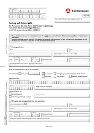 Wann und wo kindergeld beantragen? Antrag Auf Kindergeld Fa R Personen Die Eine Rente Oder