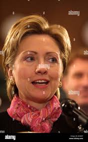 Sen. Hillary Rodham Clinton (D-NY) and the President of the Apollo Alliance Jerome  Ringo arrive for the start of the Apollo Alliance luncheon in Washington