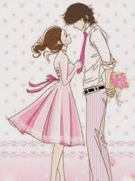 Cartoon Korean Couple Wallpaper Lucu Kartun