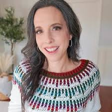 Crochet AUTUMN MOSAIC SWEATER Pattern. Top-down Round Yoke. Charts and  Written Pattern