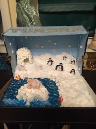 Tundra Biome In A Box Project Eli S Very Own Tundra Biome Diorama Diorama Kids Ecosystems Projects Habitats Projects