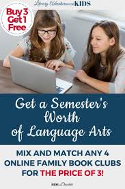 Mix And Match Bundle Buy 3 Online Family Book Clubs For Kids And Get 1 Free Kids Book Club Book Club Books Fun Language Arts Activities