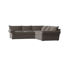 A sectional sofa is typically designed with a u or l shape that is specifically tailored for families of all shapes and sizes. Farmhouse Rustic Right Facing Sectional Sofas Birch Lane