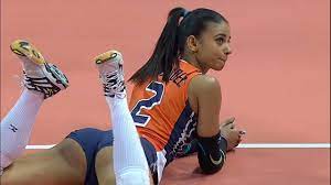 Winifer Fernandez - Beautiful Indoor Volleyball Girl - YouTube