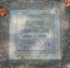 Dr Donald Barclay Slocum (1911-1983)
