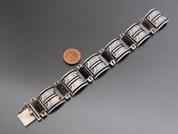 Theodor Fahrner Art Deco Bracelet Enameled Silver 935 Image 4