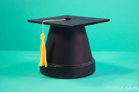 45+ best graduation cap ideas for 2020 grads | shutterfly. Clay Pot Graduation Cap Diy Graduation Decorations