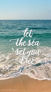 0 golden beach iphone 5s wallpaper download iphone wallpapers. Beach Quotes Wallpaper Iphone Let The Sea Set You Free Ocean Beach Calming Quote Insirpational Dogtrainingobedienceschool Com