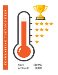 12 Fundraising Thermometer Goal Templates Free Printable