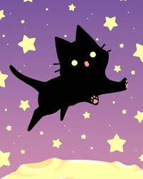 To change a new wallpaper on iphone, you can simply pick up any photo from your camera roll, then set it directly as the new iphone background image. Made A Wallpaper Set Of A New Black Cat Oc Mascot Down Cat Oc Cat Wallpaper Cute Drawings