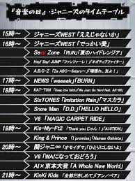 3 「音楽の日2021」タイムテーブル 3.1 よる7時〜 3.2 よる8時〜 3.3 よる9時〜 3.4 よる10時〜 4 「音楽の日2021」ジャニーズ・セットリスト 5 「音楽の日2021」ジャニーズは1枠だけ？6 「音楽の日2021」放送日時 6.1 放送日 6.2 6.3 7 Hotqhbzqygwrum