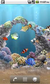A 3d rendered live wallpaper background of a tropical fish tank, with beautiful backgrounds and smooth motion. Amazon Com Anipet Marine Aquarium Live Wallpaper Free Appstore For Android