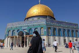 For he is the one who heareth and seeth (all things). Palestinians Allowed To Pray In Al Aqsa Mosque Arab News Japan