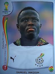 Panini 529 Samuel Inkoom Ghana FIFA WM 2014 Brasilien