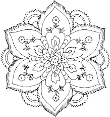 Flower Mandala Coloring Pages Sketch Coloring Page Flower Coloring Pages Abstract Coloring Pages Mandala Coloring Pages