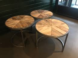 Those storage places will give your front room unique storage place using its own round coffee table. Secondhand Chairs And Tables Coffee Tables 10x Round Coffee Side Tables Excellent Condition