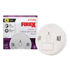 The detector is malfunctioning or the batteries need changing. Kidde Firex Hardwired Combination Smoke And Carbon Monoxide Detector With Voice Alarm And Front Load Battery Door 21029901 The Home Depot