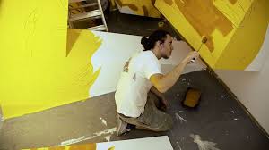 This contemporary abstract modern painting was painted on gallery wrapped acid free… The Art Of Anamorphic Illusion