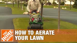 The aerator rental cost charged by home depot as compared to lowes, reveals a slight rental price difference, however, sees lowes as the cheaper option for renting an aerator. How To Aerate Lawns With The Ryan Pro Turf Lawn Aerator Rental The Home Depot Youtube