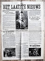 Welkom op de officiële fanpagina van de grootste nieuwssite van het land. Het Laatste Nieuws Wikipedia