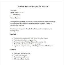 Freshers always feel confused while designing their cv. Career Objective For Resume For Fresher Teacher Job Resume Format Resume Format For Freshers Teacher Resume Template Free